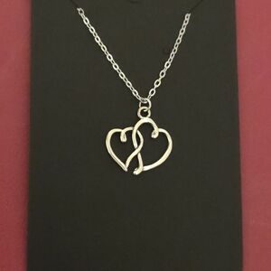 Harriet Avenue Double Hearts Necklace